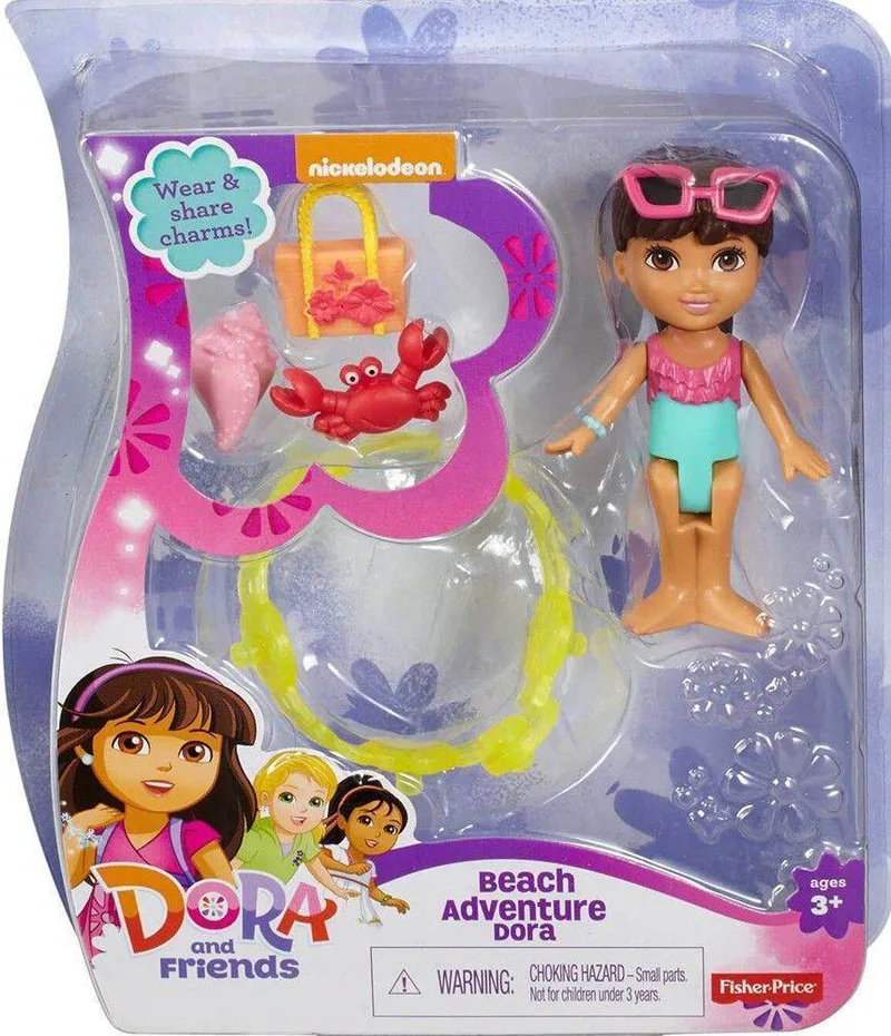 FISHER PRICE DORA AND FRIENDS BEACH ADVENTURE ΜΙΝΙ ΦΙΓΟΥΡΑ ΝΤΟΡΑ ΚΑΙ ΦΙΛΕΣ