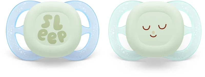 Philips Avent Ultrastart Night 0-2 months pacifier bambino 2 pieces