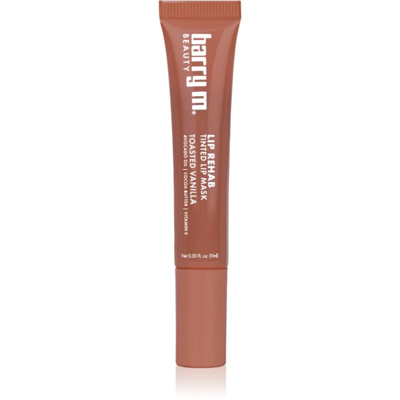 Barry M Lip Rehab θρεπτική τονωτική μάσκα για τα χείλη απόχρωση Toasted Vanilla 10 ml
