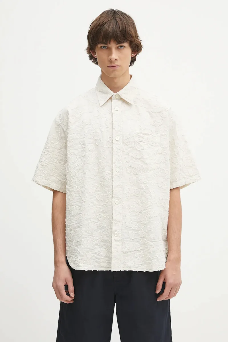 Πουκάμισο Norse Projects Mo Oversized Fil Coupe SS Shirt
