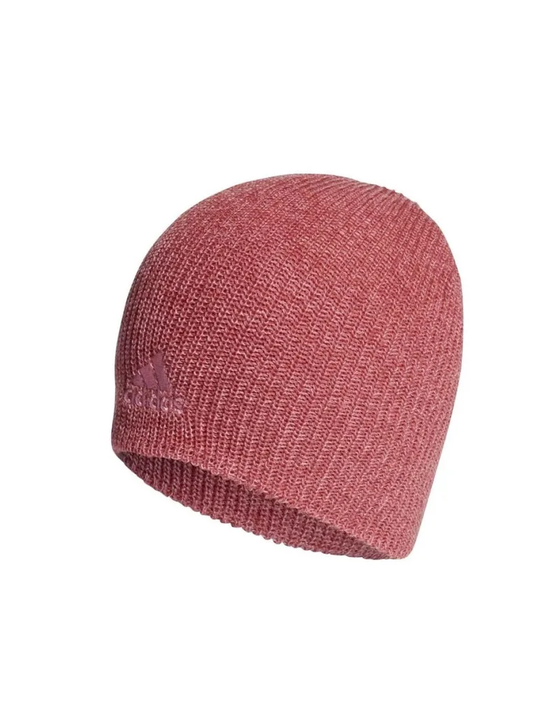 Adidas Mélange Beanie Ανδρικός Σκούφος με Rib Πλέξη Wonder Red / Bliss Ροζ HL4826