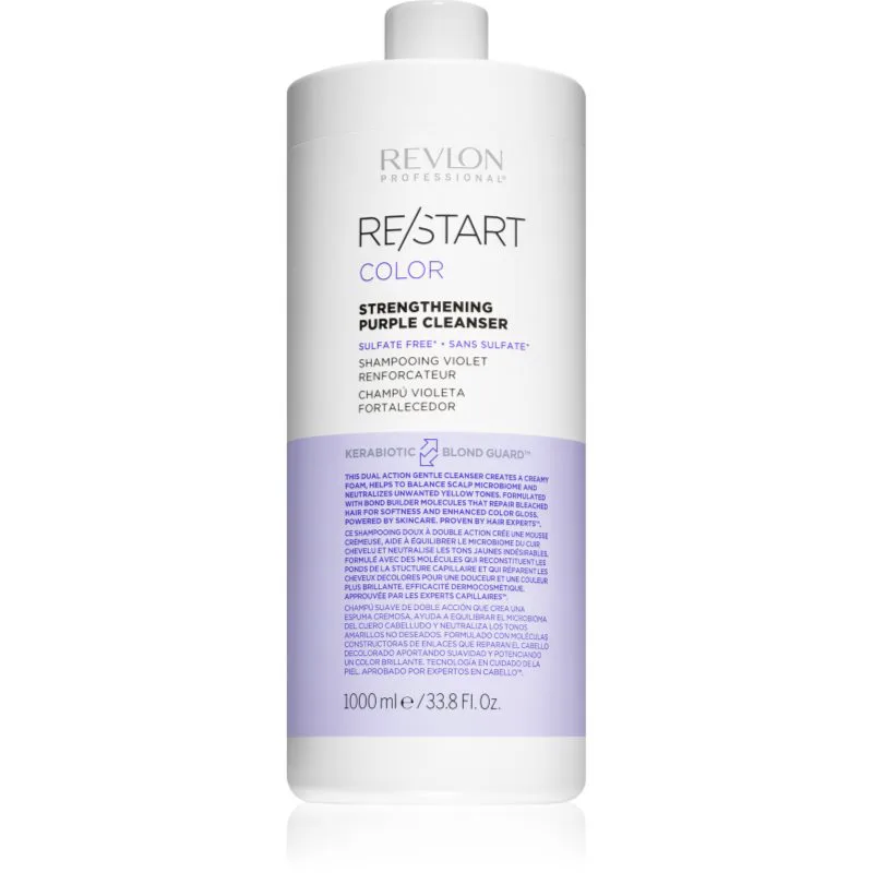 Revlon Professional Re/Start Color Βιολέ σαμπουάν για ξανθά και με ανταύγειες μαλλιά 1000 μλ