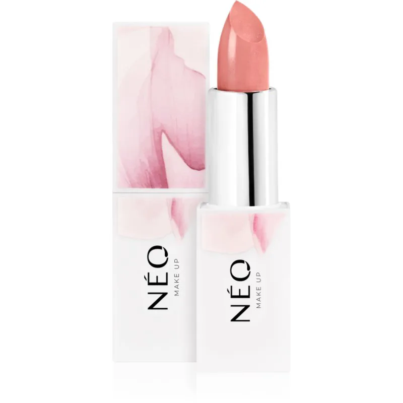 NEO MAKE UP Intense Serum Sheer Lipstick κρεμώδες ενυδατικό κραγιόν απόχρωση 01 Honey Veil 4.3 γρ