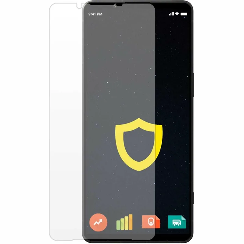 Tempered Glass Sony Xperia 1 VII / 1 VI Spacecase Glass 2.5D Αντιχαρακτικό Γυαλί Προστασίας Οθόνης - Clear (5905719110499)
