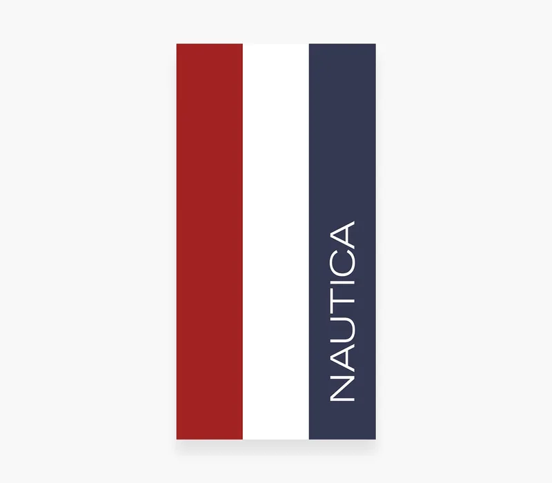 Πετσέτα Θαλάσσης Nef-Nef Nau Way Up Red/White/Blue 80x160