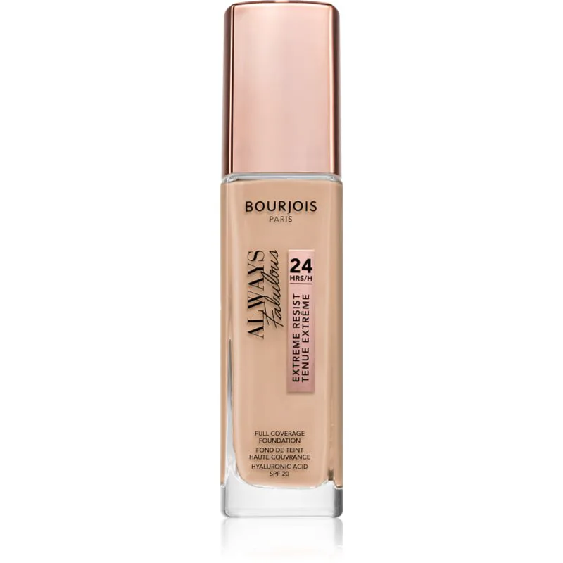 Bourjois Always Fabulous μακράς διαρκείας μεικ απ SPF 20 απόχρωση 125 Ivory 30 ml