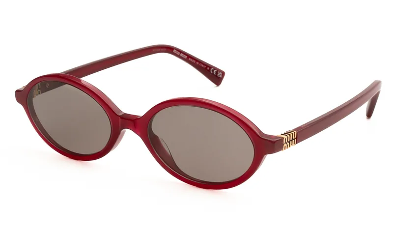 MIU MIU ΓΥΑΛΙΑ ΗΛΙΟΥ MIU MIU 04ZS 21I80Q 5018 04ZS Μπορντό