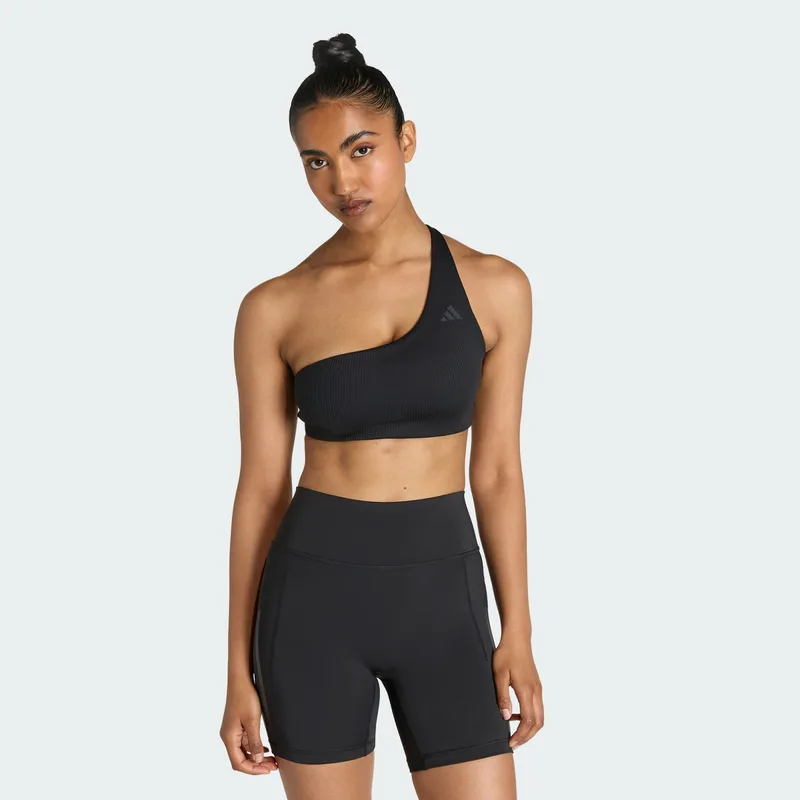 adidas W Optime Workout Rib Light Support Bra (9000263231_1469)
