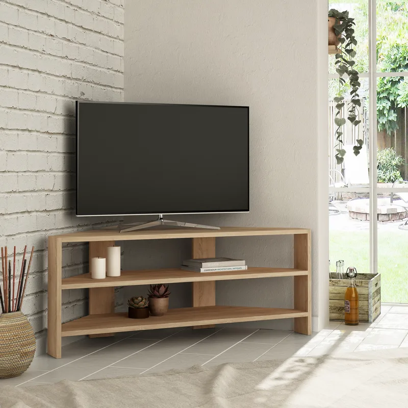 Βάση Τηλεόρασης Thales Corner - Oak 776Hms3043 (114x45x36)