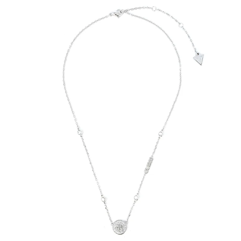 Κολιέ Guess Dreaming Guess JUBN03 124JW Ασημί