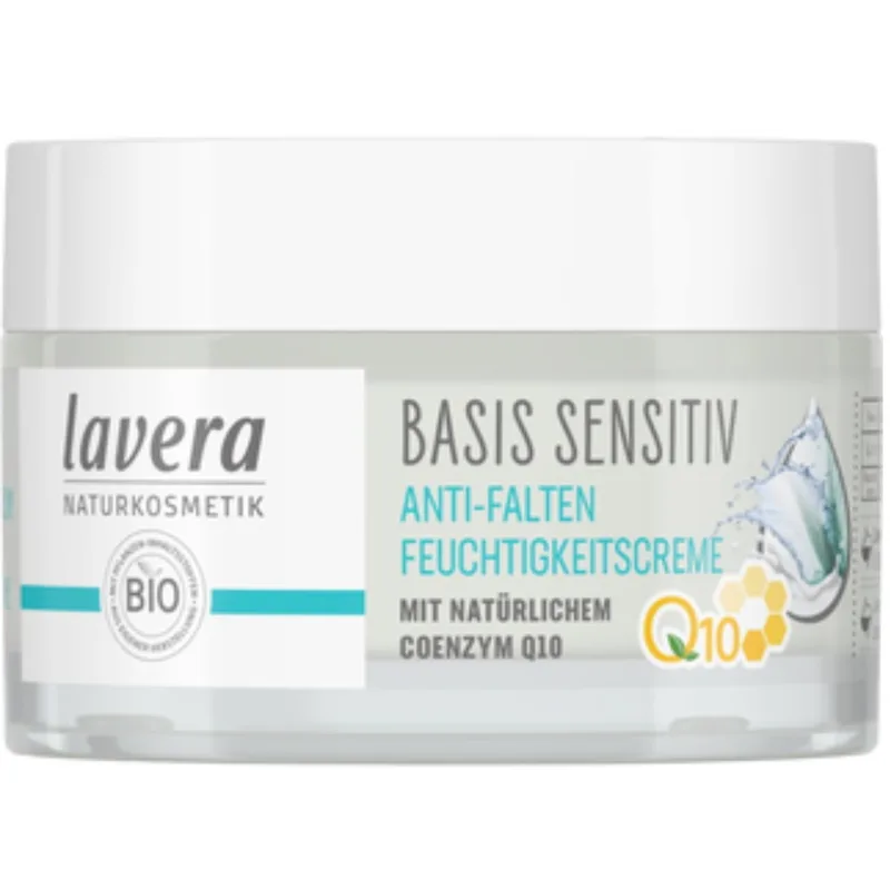 Lavera basis sensitiv - Anti-wrinkle moisturizing cream Q10, 50 ml