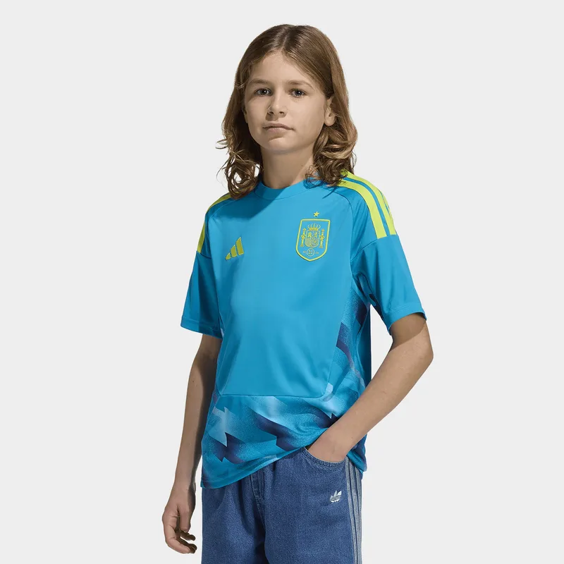 adidas Εθνική Ισπανίας 26 Home Goalkeeper Παιδική Ποδοσφαιρική Φανέλα (9000263707_92670)