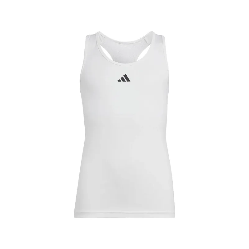 Αμάνικα/T-shirts χωρίς μανίκια adidas Débardeur Techfit Sleeveless T-shirt AEROREADY blanc