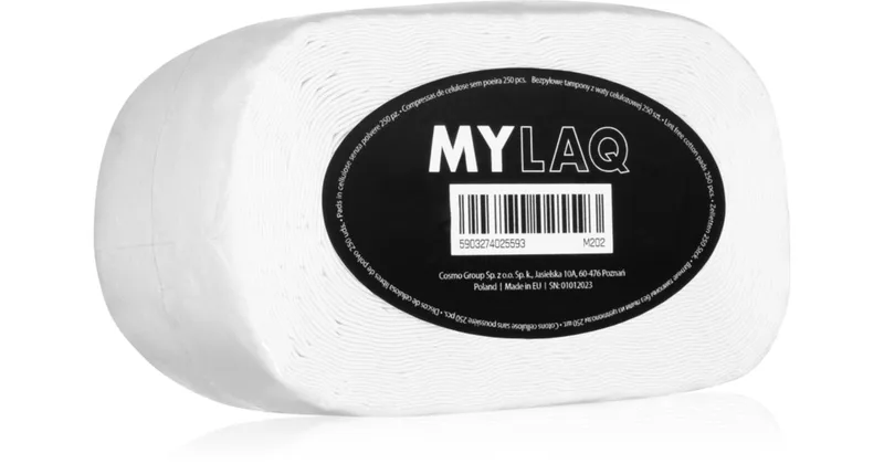MYLAQ Cotton cotton pads 250 pieces