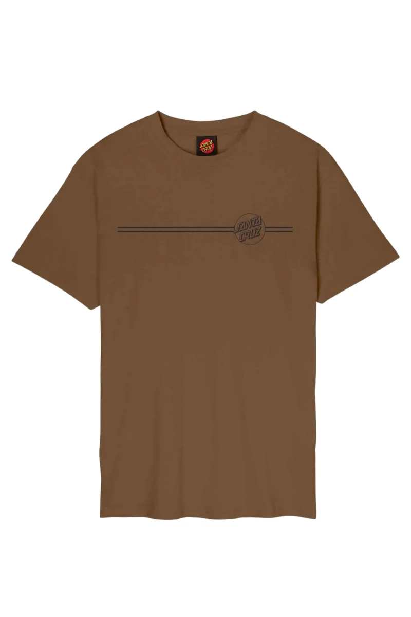 Santa Cruz Ανδρικό T-Shirt Καφέ-SCA-TEE-13017-CAMEL