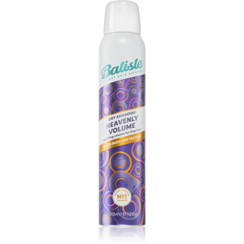 Batiste Heavenly Volume ξηρό σαμπουάν για όγκο και λάμψη 200 ml