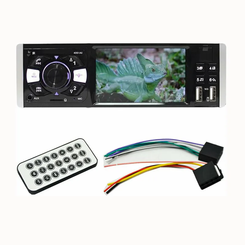 mp5 player ηχοσύστημα αυτοκινήτου universal 1din (bluetooth/usb/aux) με οθόνη 4″ 4051ai oem