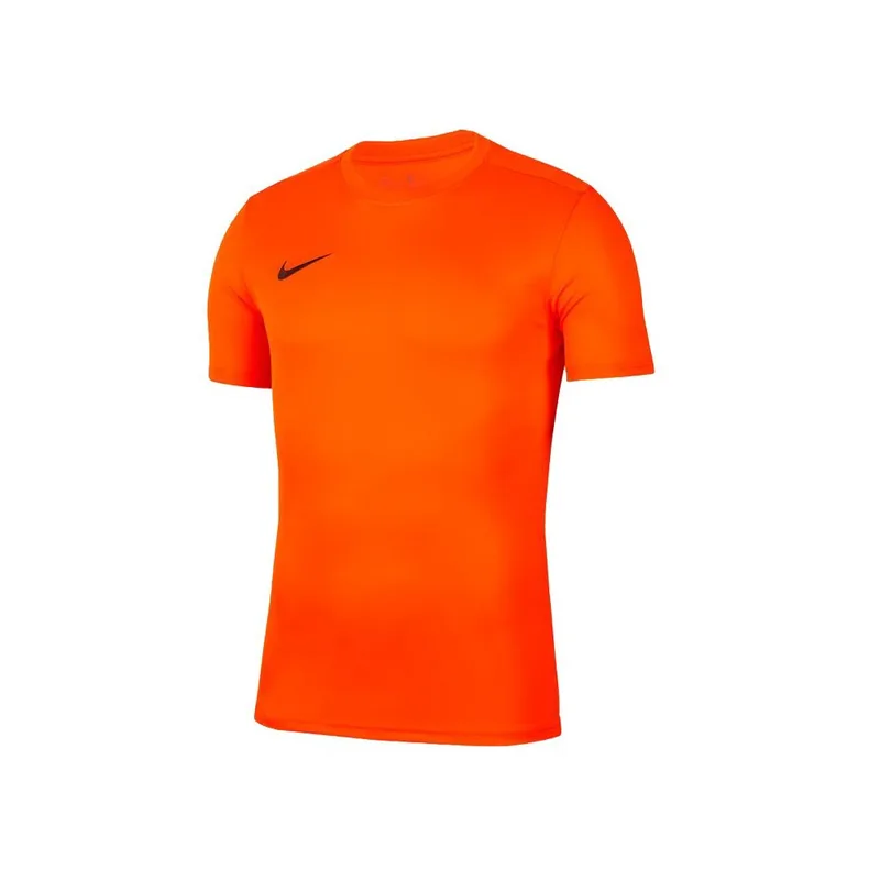Nike Park VII Ανδρικό Αθλητικό T-shirt Κοντομάνικο Dri-Fit Πορτοκαλί BV6708-819