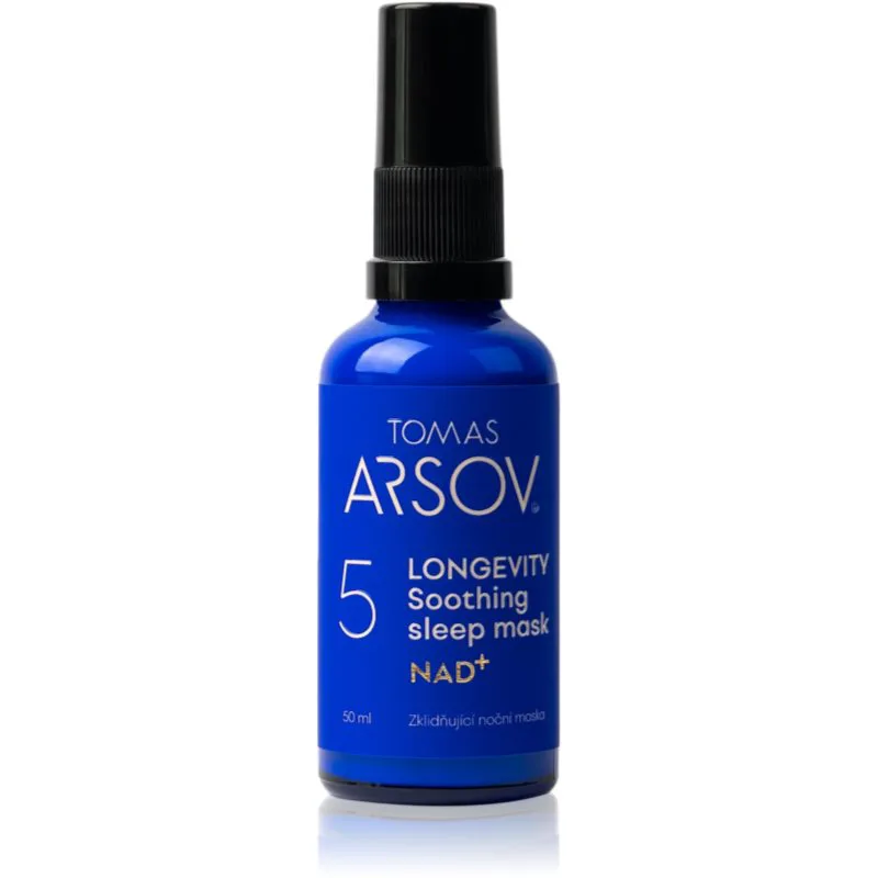 Tomas Arsov Longevity Sleep mask καταπραϋντική μάσκα νυκτός 50 ml