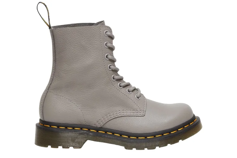 Μποτάκια Dr. Martens 1460 Pascal Virginia 27641076-Zinc Grey Γυναικείο