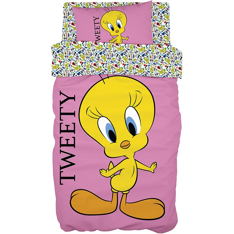 Σεντόνια Μονά Σετ Beauty Home 6190 Tweety 165x250