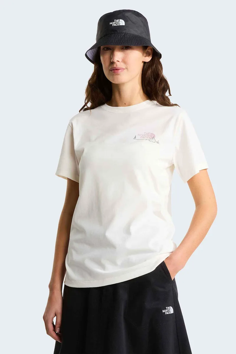 The North Face γυναικείο T-shirt "Monte Regular Graphic" - NF0A8GA9QLI1 Εκρού