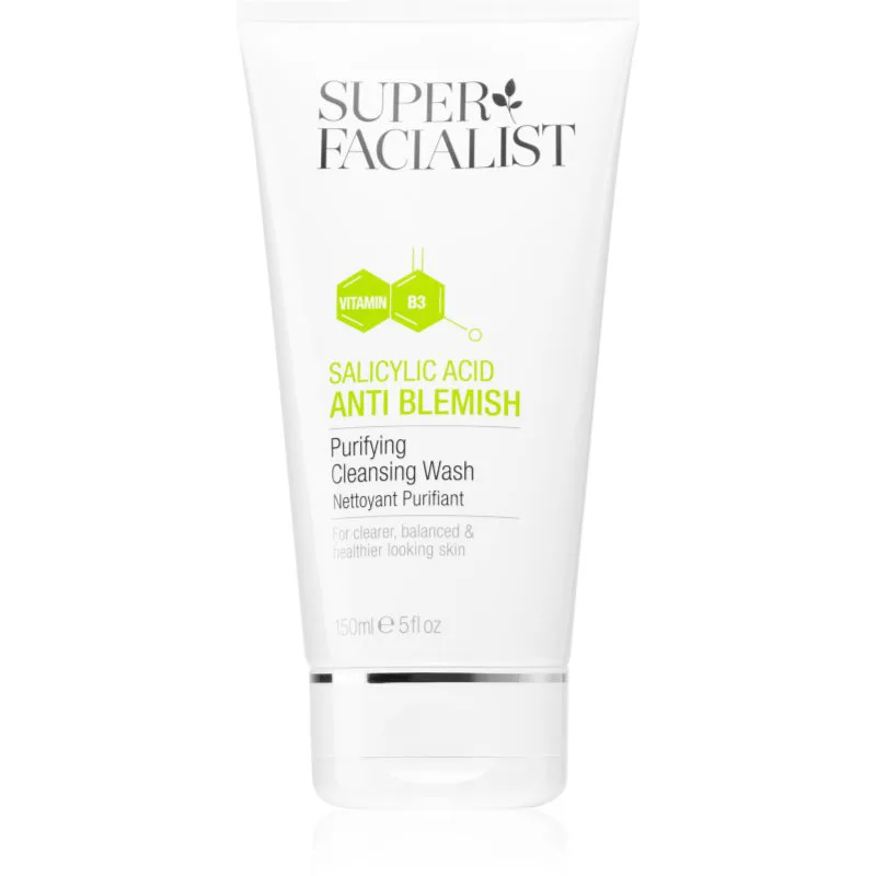 Super Facialist Salicylic Acid Anti Blemish τζελ καθαρισμού αφαίρεσης μακιγιάζ για προβληματικό και λιπαρό δέρμα 150 ml