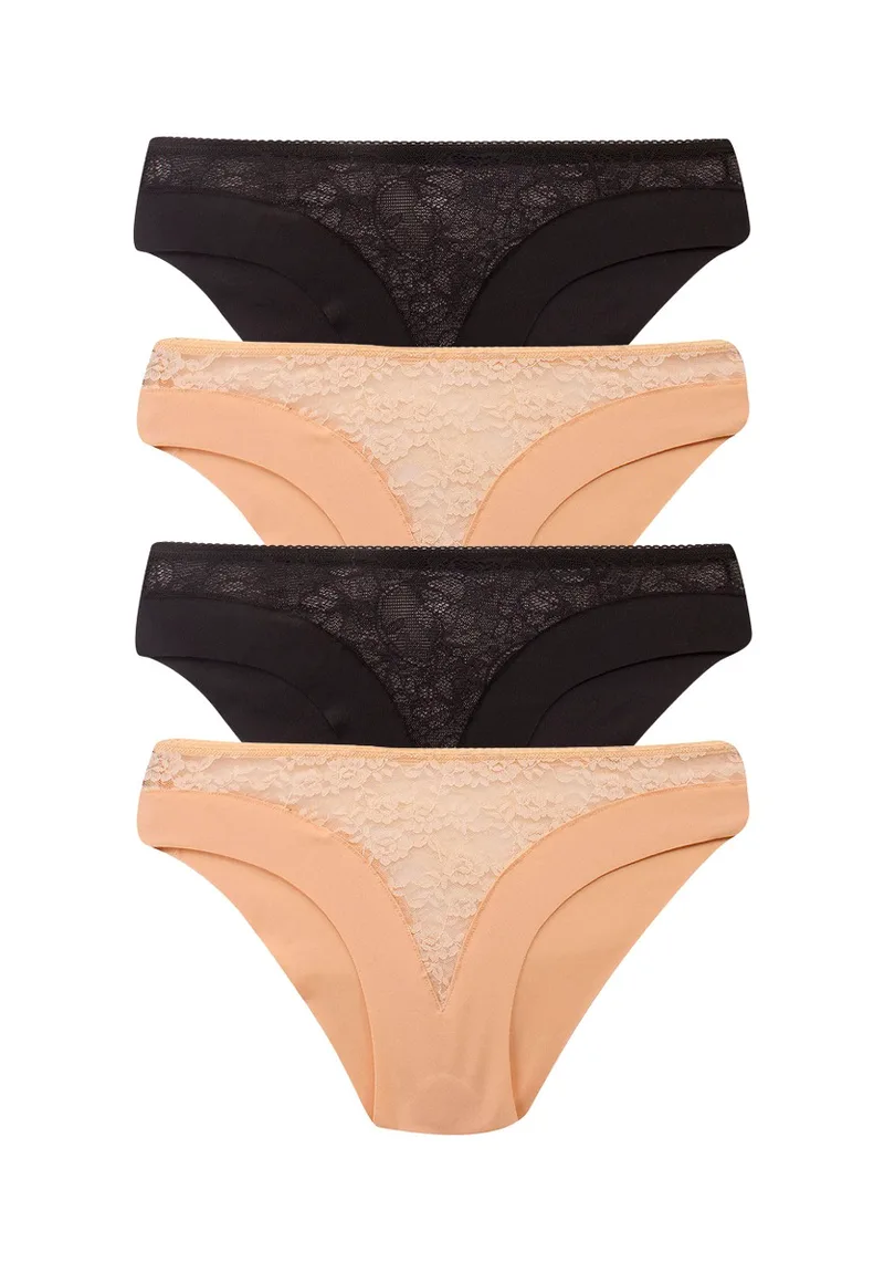 Σλιπ Cottonhill αόρατο laser cut 4 τεμ. W21CH4257BLACK