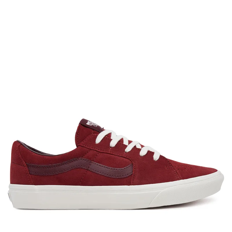 Πάνινα παπούτσια Vans SK8-Low VN0009QRRED1 Κόκκινο
