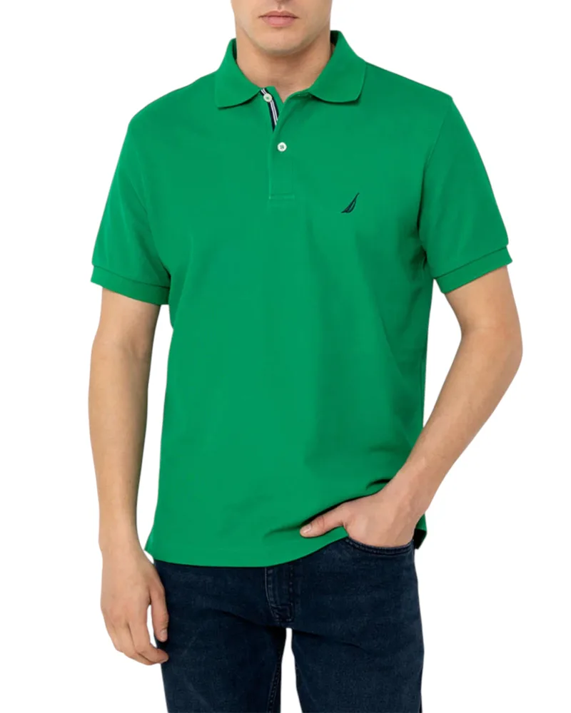 Nautica Ανδρική Μπλούζα Πόλο Κοντομάνικη Cabin Polo N1CR0110-507 Πράσινο