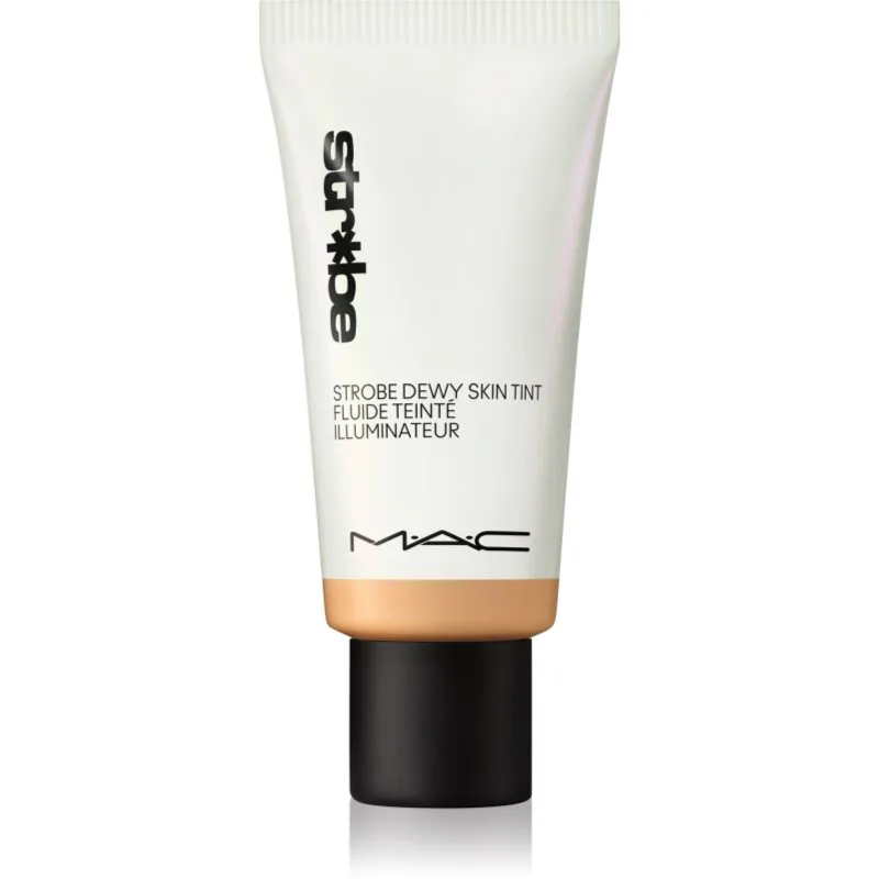 MAC Cosmetics Strobe Dewy Skin Tint τονωτική κρέμα ενυδάτωσης με χρώμα απόχρωση Medium 1 30 ml