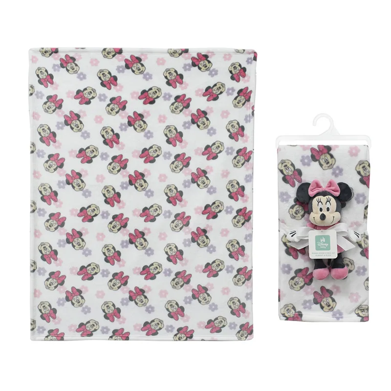 Κουβέρτα Fleece 75x100 + Λούτρινο Disney Home Minnie 31 (75x100)