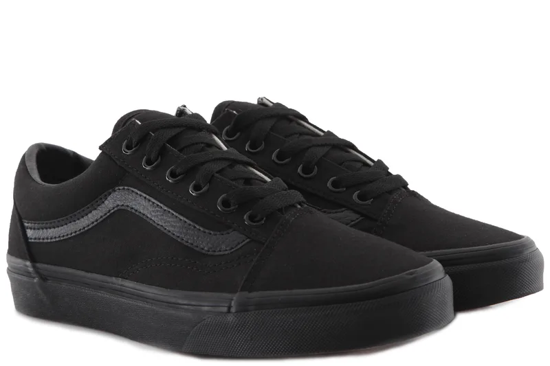 Sneaker Vans Old Skool VN000D3HBKA1-BLACK-BLACK