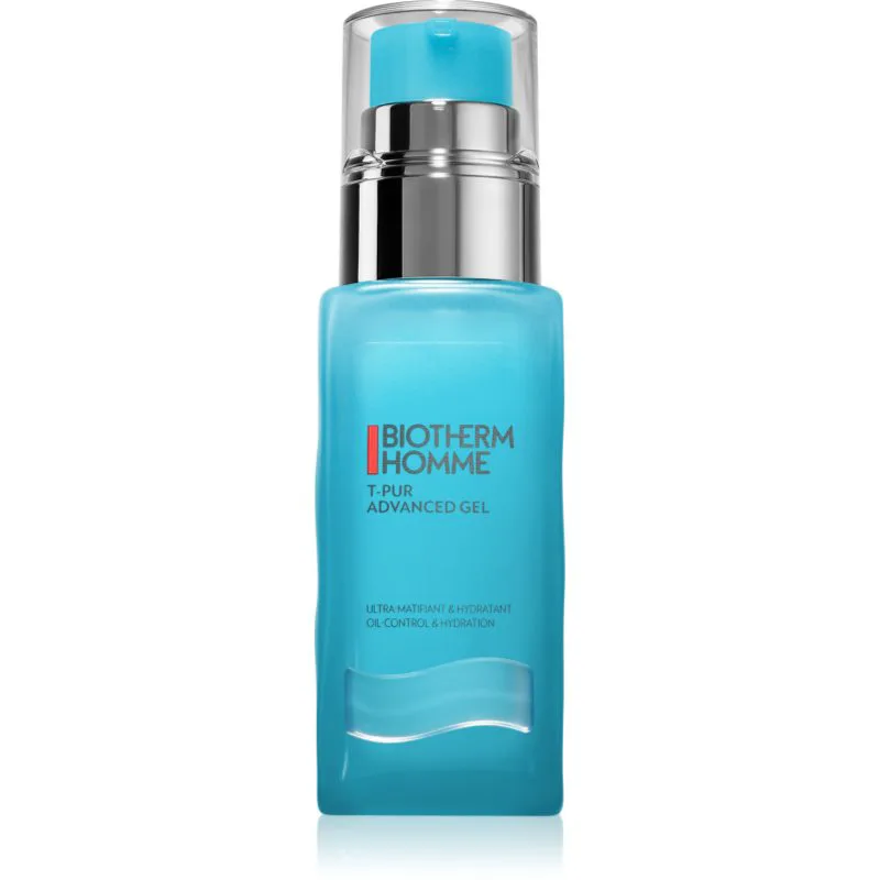 Biotherm Homme T-Pur Advanced Gel ματ τζελ με ενυδατικό αποτέλεσμα 50 ml