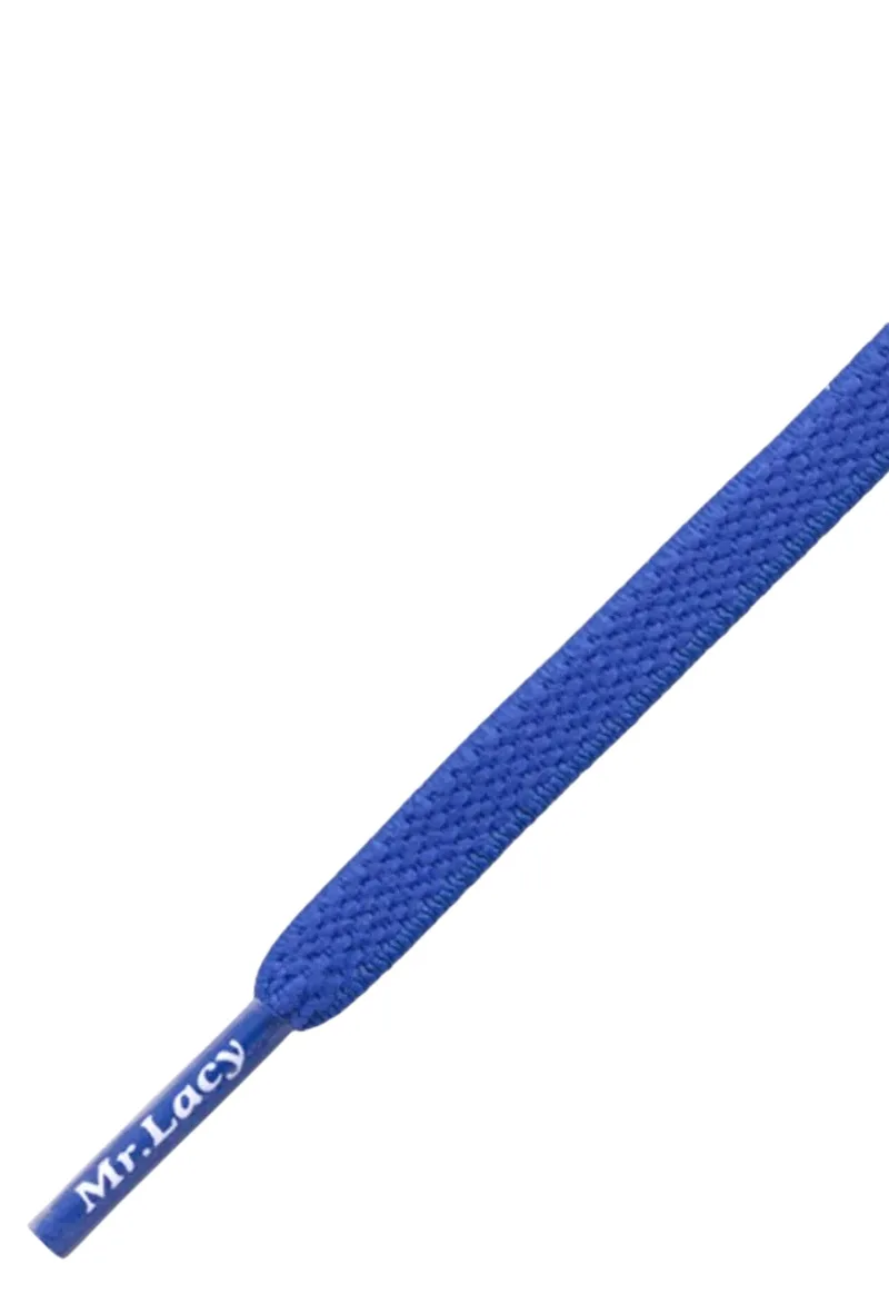 Κορδόνια Mr. Lacy Flexies 110cm Royal Blue 315923-RBlue
