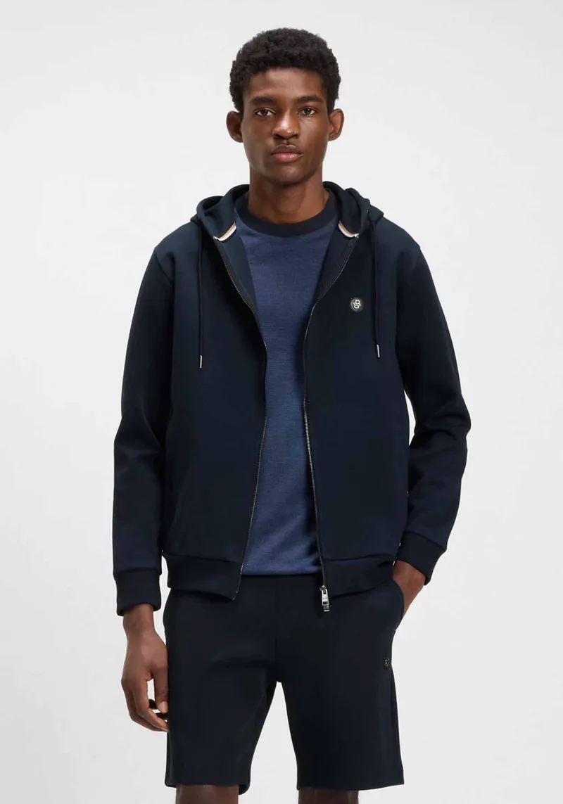 BOSS Ζακέτα της σειράς C Spence 01 - 50520303 404 Dark Blue