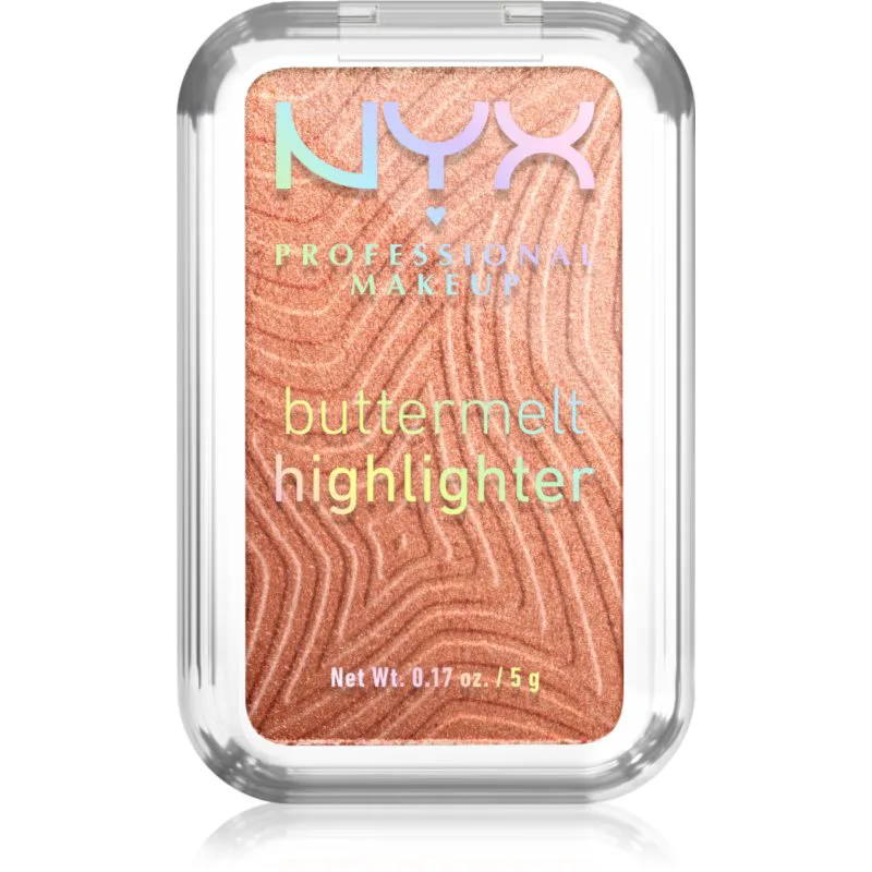 NYX Professional Makeup Buttermelt Highlighter λαμπρυντικό απόχρωση butta in bronze 35 5 γρ