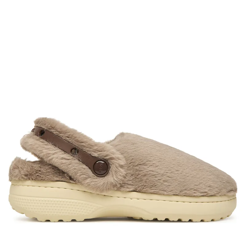 Παντόφλες Σπιτιού Crocs Classic Unfurgettable Clog 211116 Μπεζ