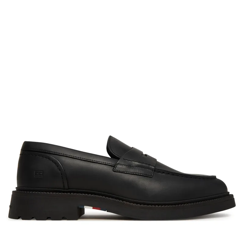 Μοκασίνια Tommy Hilfiger Comfort Lwt FM0FM05698 Μαύρο