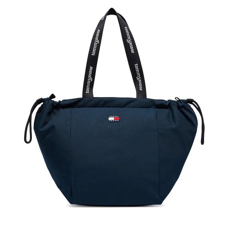 Τσάντα Tommy Jeans Tjw Ess Daily Tote AW0AW18771 Σκούρο μπλε
