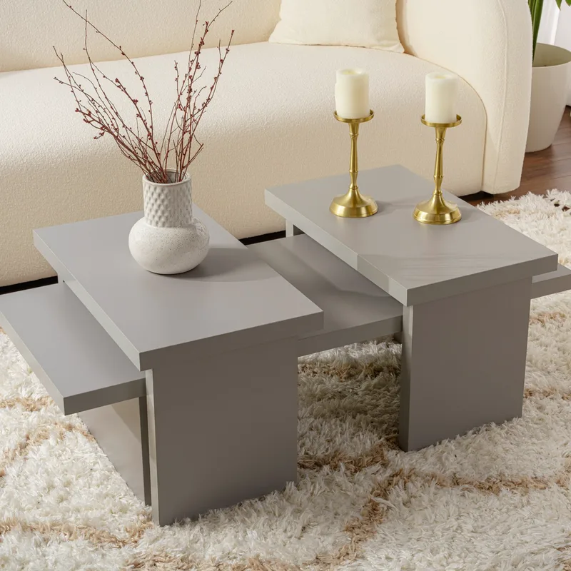 Τραπέζι Σαλονιού Sanctuary - Grey 241Nrd1222 (110x30x45)