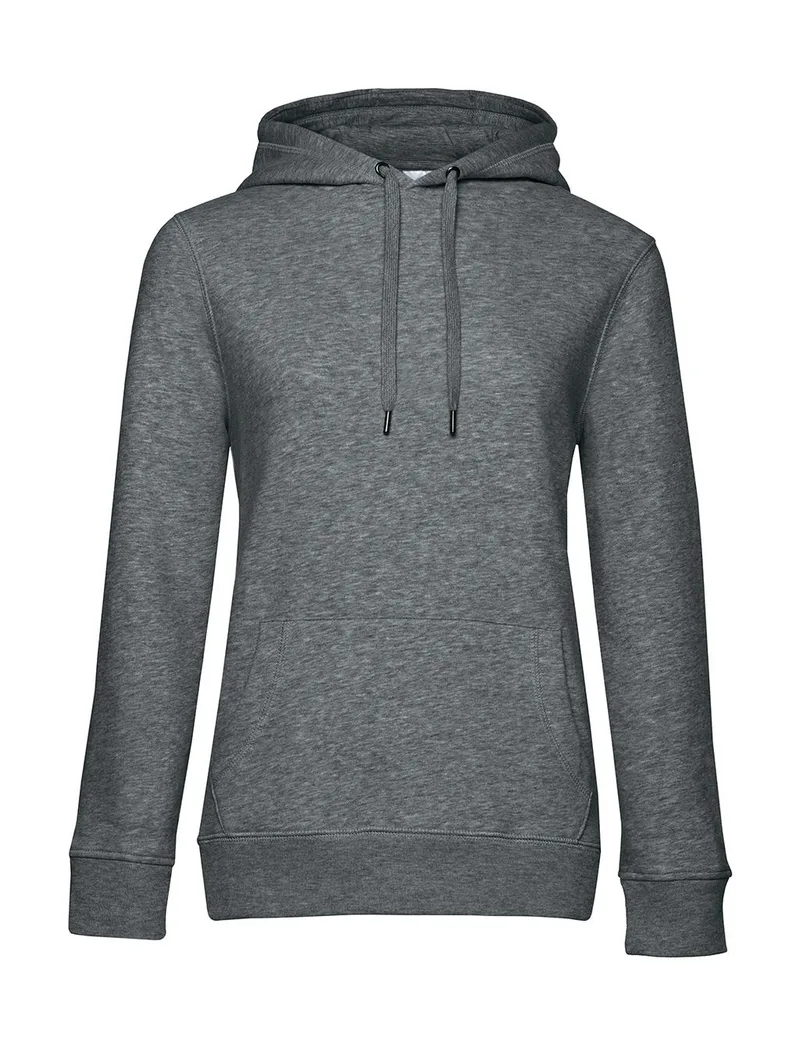 Γυναικείο Φούτερ με Κουκούλα WW02Q B & C Heather Mid Grey