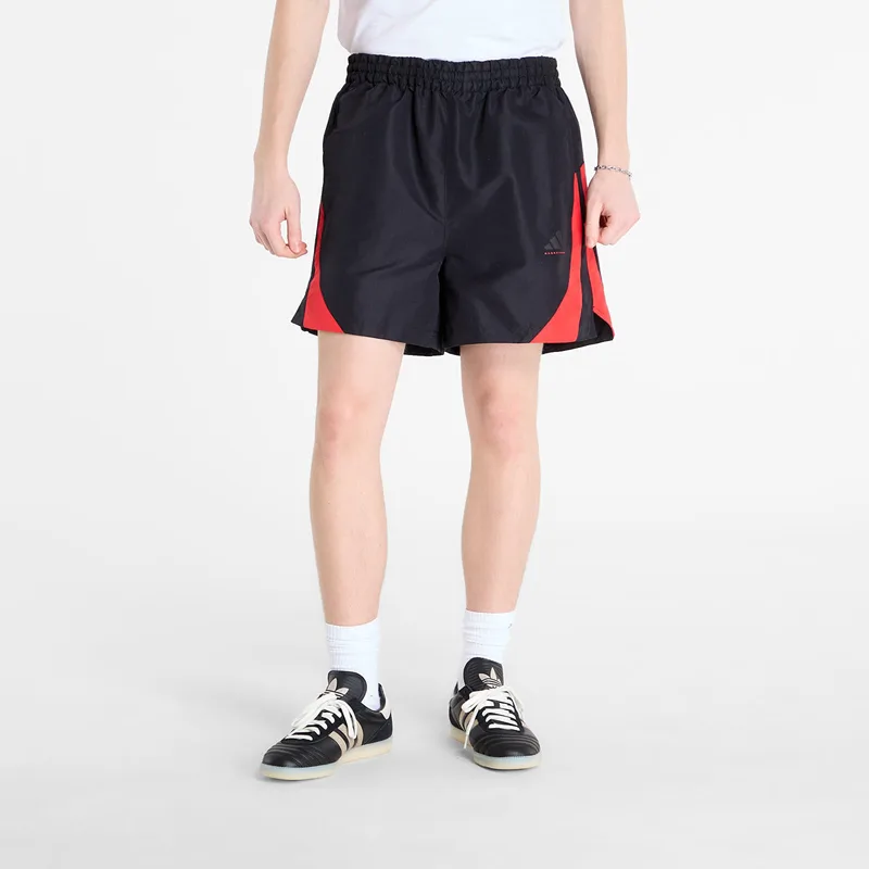 Σορτς adidas Basketball Woven Shorts Black/ Pure Ruby M
