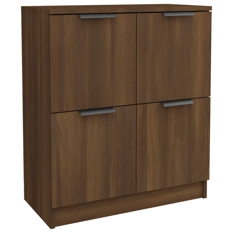 vidaXL Μπουφές Καφέ Δρυς 60 x 30 x 70 εκ. από Επεξεργασμένο Ξύλο
