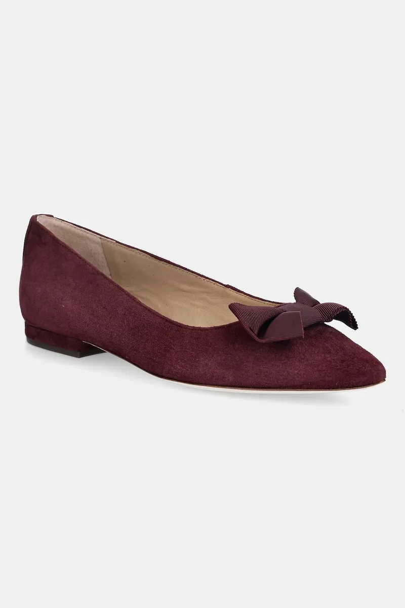 Μπαλαρίνες σουέτ Lauren Ralph Lauren Londyn Bow