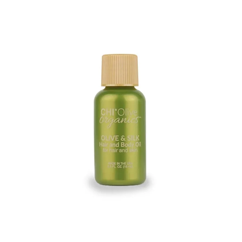 CHI Naturals – Olive & Silk Hair & Body Oil (15ml)