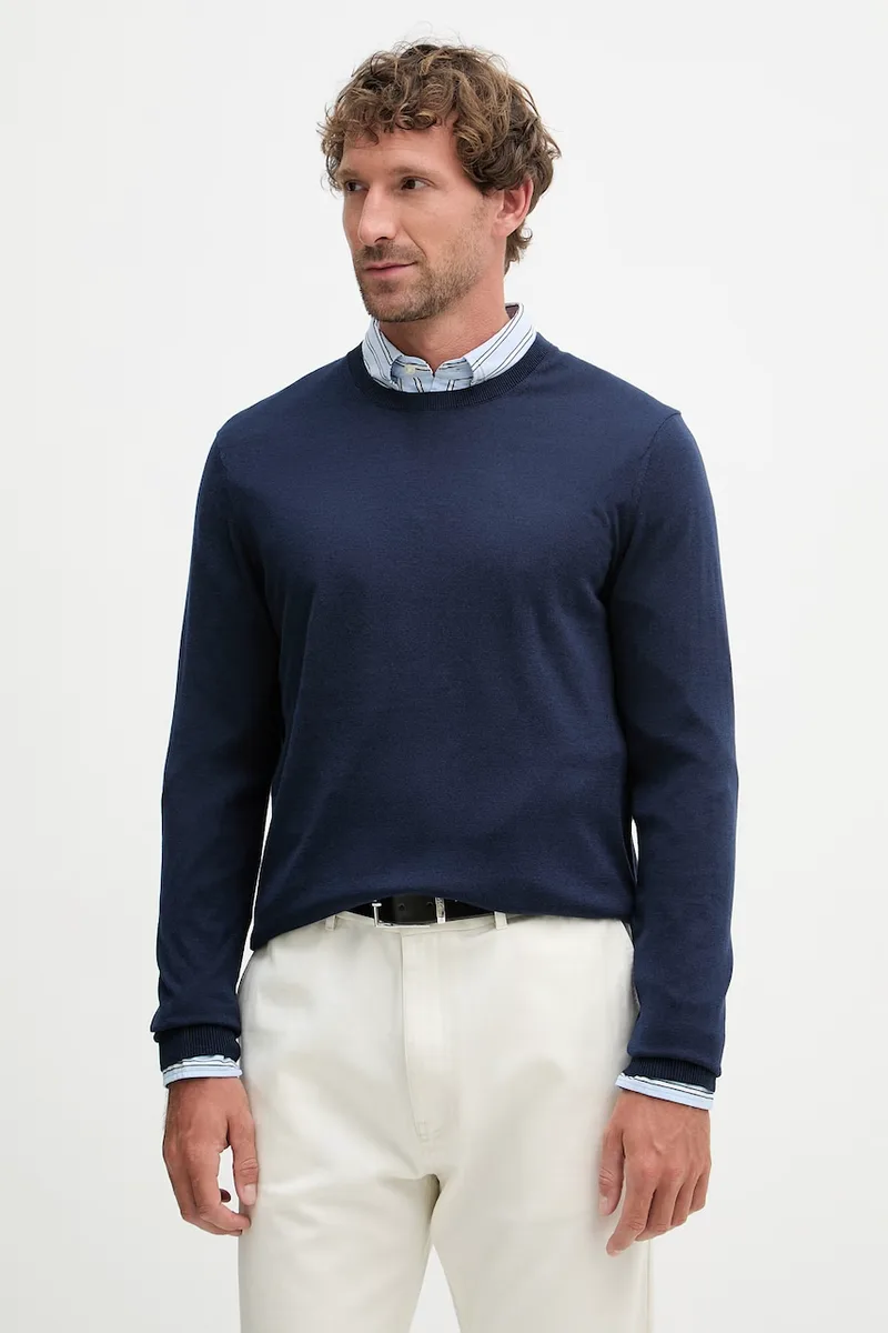Tommy Hilfiger πουλόβερ ανδρικό βαμβακερό NEW YORK