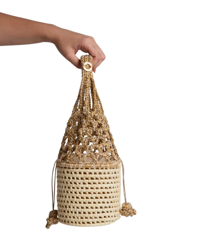 Catarina Mina - Τσάντα Γυναικεία Lita Bag - Light Χρυσό