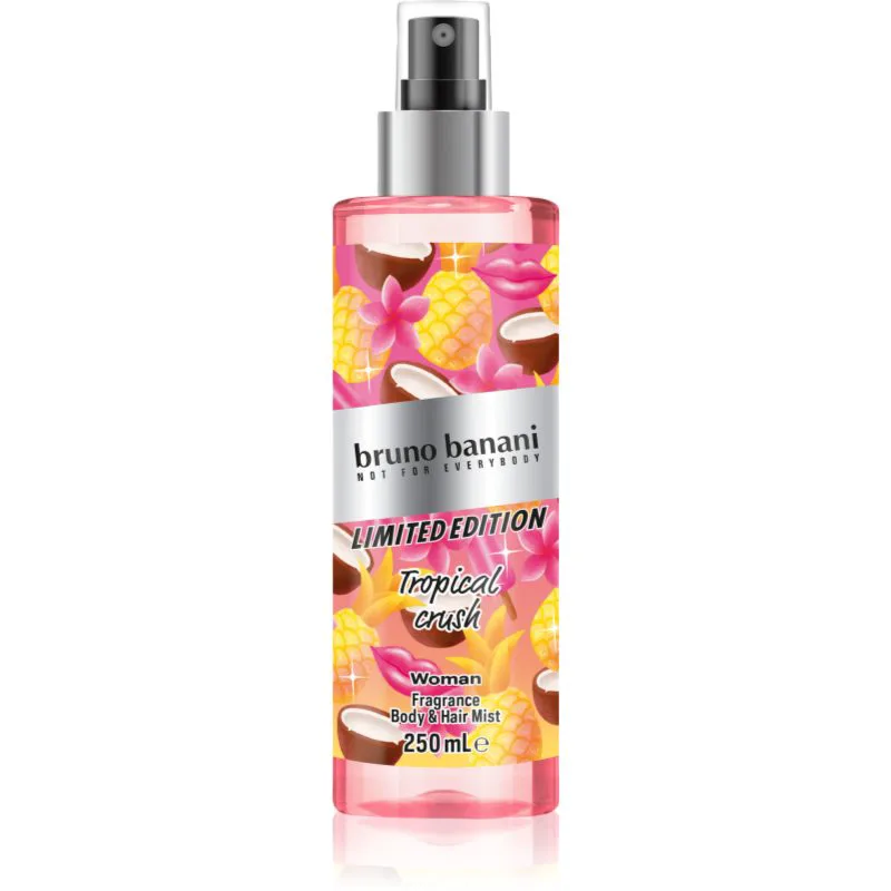 Bruno Banani Limited Edition Tropical Crush αρωματικό σπρεϊ σώματος για γυναίκες 250 ml