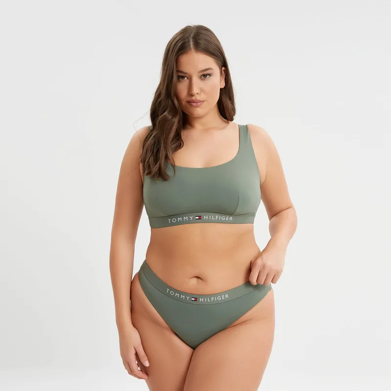 Σλιπ μαγιό Hipster Stonewash Green
